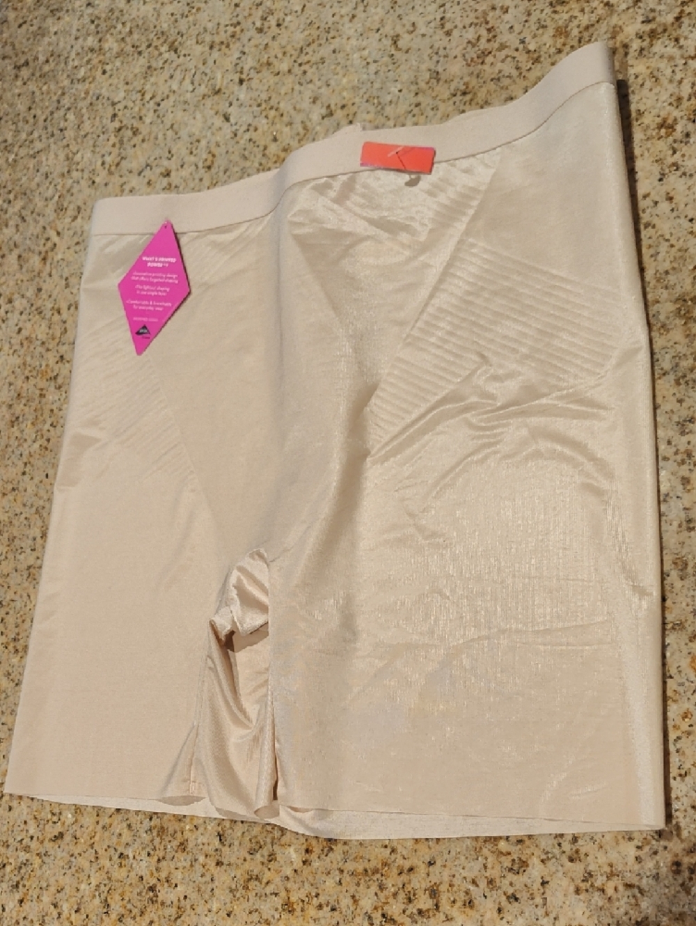 SPANX Thinstincts 2.0 Nude/Beige Thigh-Slimming Shapewear Shorts